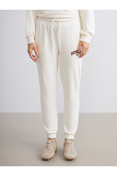 LC Waikiki Γυναικεία φούτερ Jogger με στάμπα Brooklyn