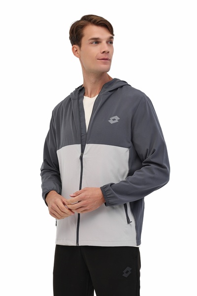 Lotto M-SALVE WIND JCKT 5PR Gri Erkek Ceket