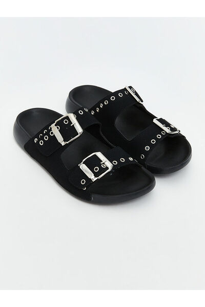 LC Waikiki Vizyon New Season Double Striped Women's Slippers