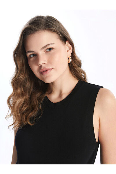 LC Waikiki Pregnant Knitwear Sweater - Crew Neck, Plain Cut