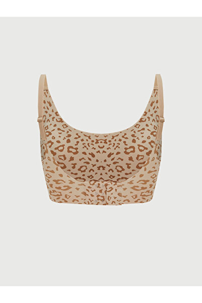 LC Waikiki Create Your Style from Uzg Store |   Half Padded Leopard Print Sports Bra Without Underwire