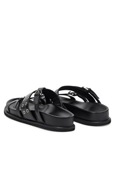 Tamaris Γυναικείες σαγιονάρες μαύρες NEWD BY TAMARIS-1-27416-44 001 ΜΑΥΡΕΣ