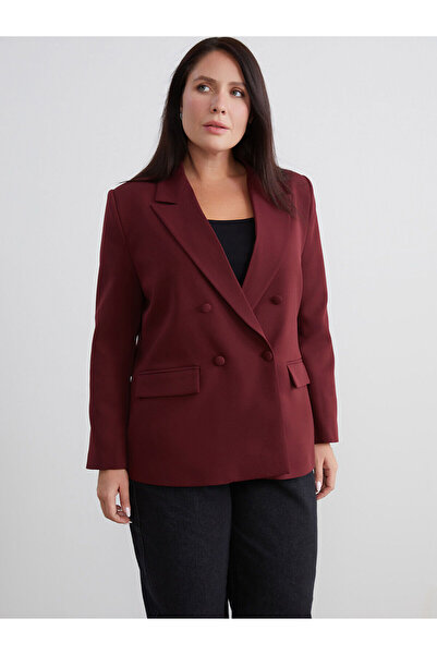 LC Waikiki Büyük Beden Kadın Blazer Ceket