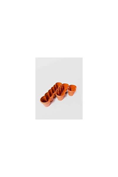 sterk Jardiniera bella cu tavita, 60X16X15 cm, Plastic Maro