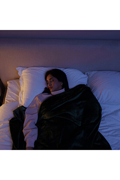 Neyam بطانية شتوية مصنوعة من البوليستر بنسبة 100%. مقاس 200×150 - بطانية مخملية ناعمة ومريحة، بلونين.