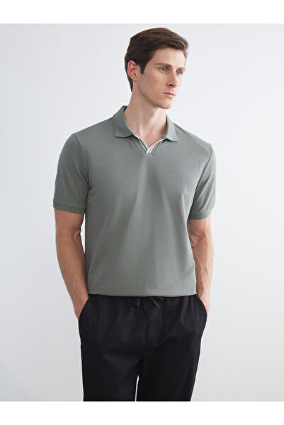 LC Waikiki Ανδρικό μπλουζάκι Özmarka New Season Polo Neck Pique