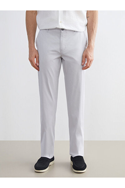 LC Waikiki Gray Standard Fit Men's Chino Trousers