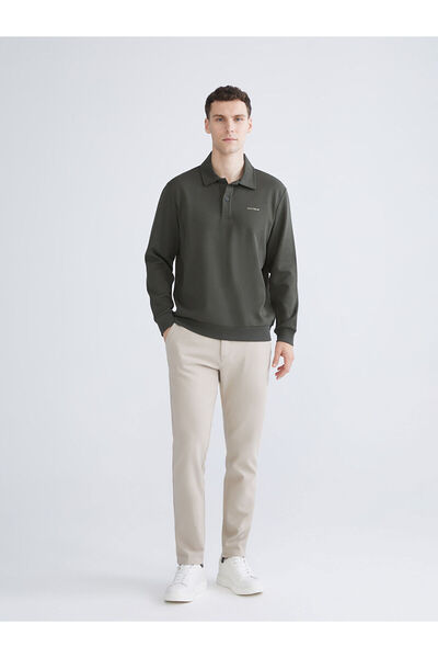 LC Waikiki Peak Yeni Sezon Polo Yaka Erkek Sweatshirt