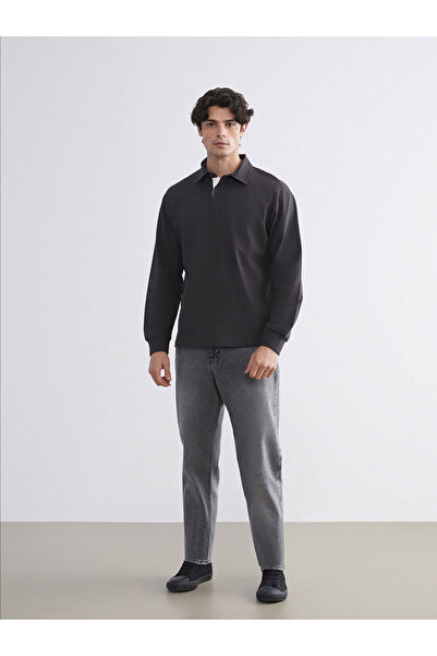 LC Waikiki New Season Polo Neck Men's Sweatshirt