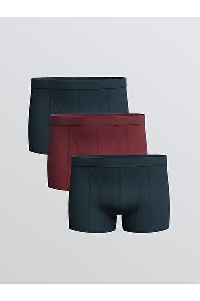 LC Waikiki Vizyon New Season Standard Fit Cotton Flexible Men's Boxer 3-Pack