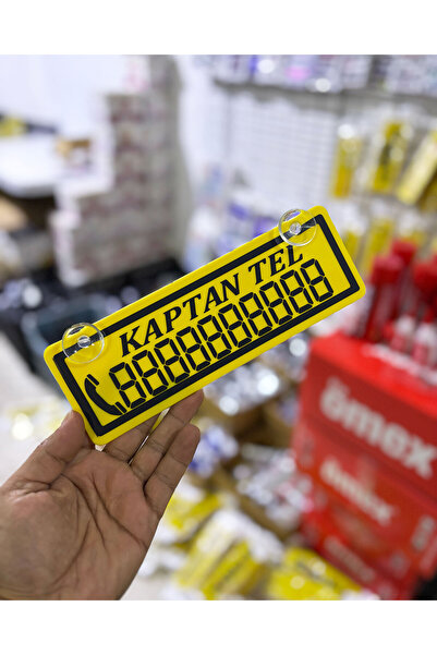 Bigohobi Araç Park Numaratörü, Sarı Vakumlu Dekor Süsü, Kullanımı Kolay Komik...