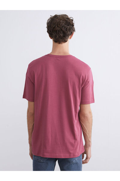 LC Waikiki New Season Crew Neck Combed Cotton Men's T-Shirt