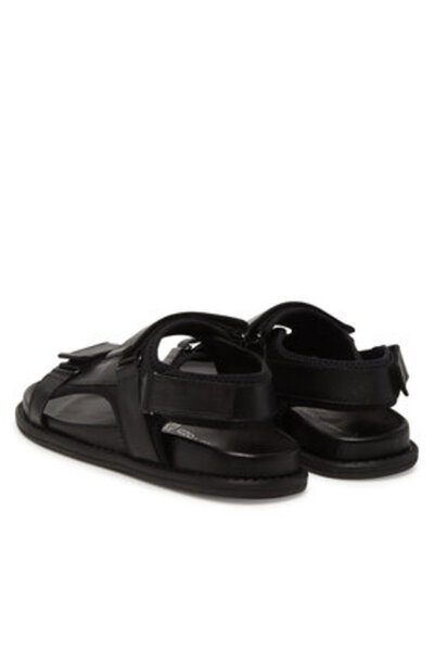 Marco Tozzi Ανδρικά σανδάλια μαύρα MARCO TOZZI-2-18100-44 001 ΜΑΥΡΑ