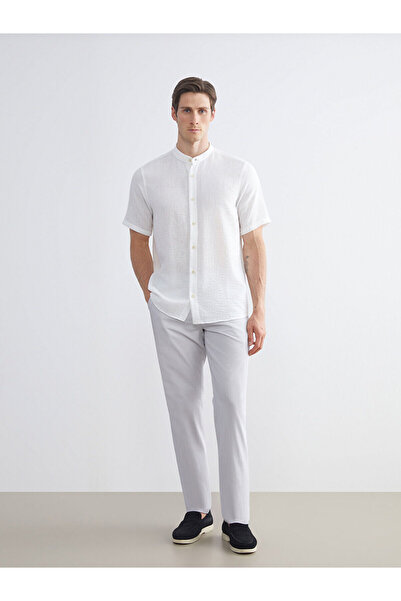 LC Waikiki Gray Standard Fit Men's Chino Trousers