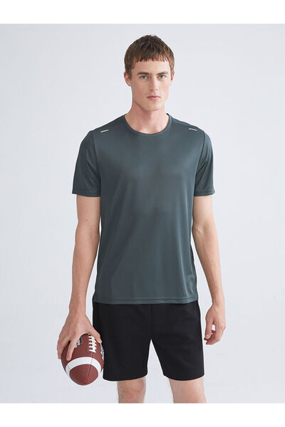 LC Waikiki Ανδρικό αθλητικό μπλουζάκι με κοντό μανίκι με λαιμόκοψη