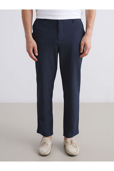 LC Waikiki Ανδρικό παντελόνι Navy Blue Standard Fit