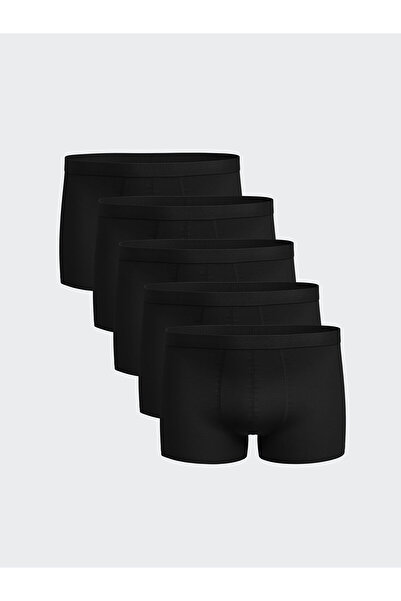 LC Waikiki Peak Yeni Sezon Standart Kalıp Pamuklu Esnek Erkek Boxer 5'li