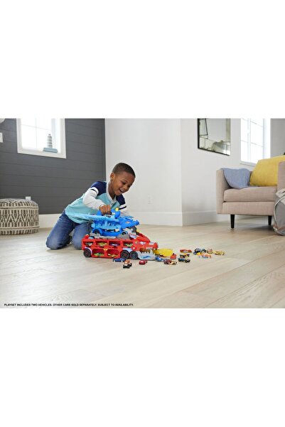 mattel HOT WHEELS CITY SUPREME TRANSPORTÉR SE 2 DRAKY