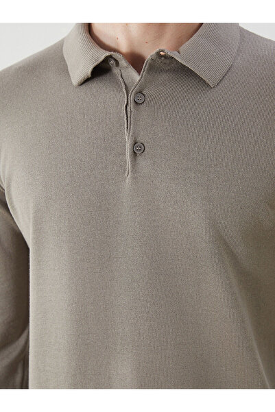 LC Waikiki New Season Polo Neck Men's Knitwear Sweater