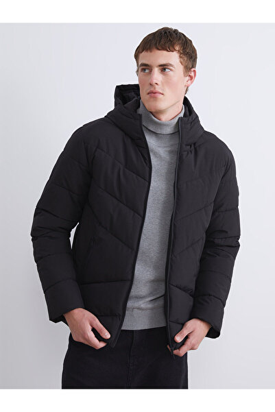 LC Waikiki New Season Standard Fit Hooded Men's Puffer Jacket