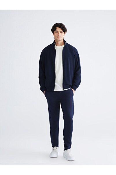 LC Waikiki Новий сезон Зручний крій Чоловічий світшот на блискавці з високим коміром