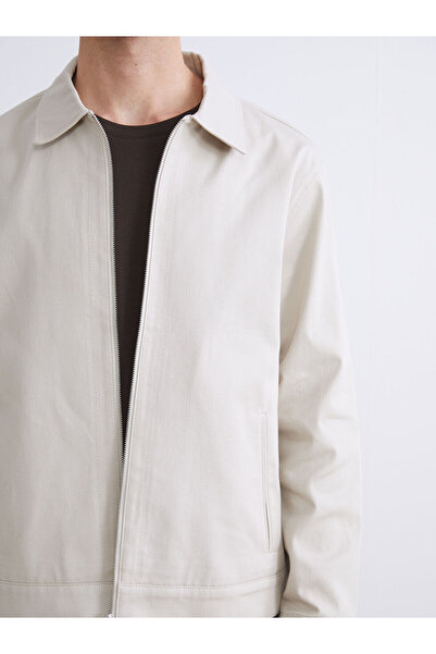 LC Waikiki Plus New Season Comfortable Fit Shirt Collar Men's Coat