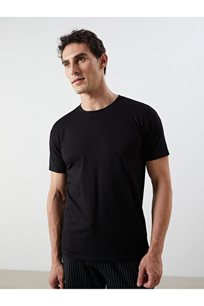 LC Waikiki Peak New Season Crew Neck Short Sleeve Men's Pajama Top