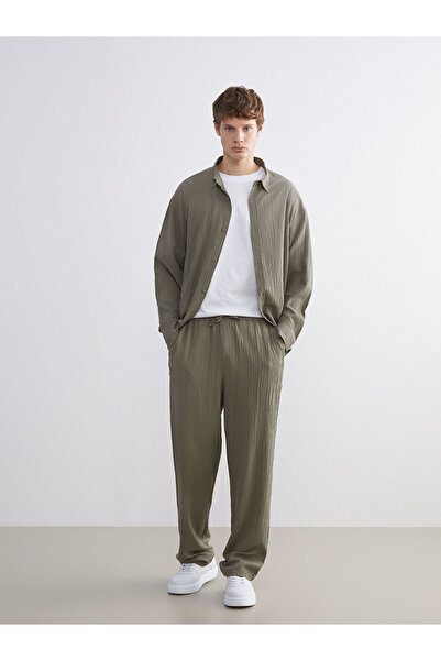 LC Waikiki Vizyon New Season Comfortable Fit Textured Men's Trousers