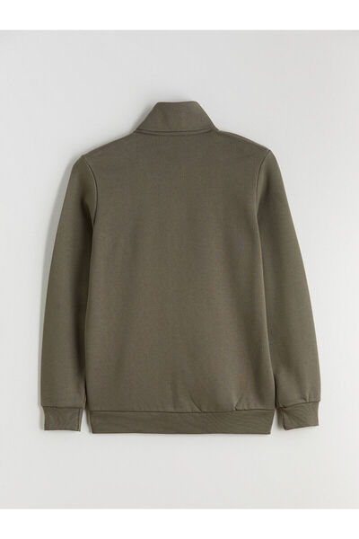 LC Waikiki New Season Standard Fit Stand Collar Men's Knitwear Cardigan