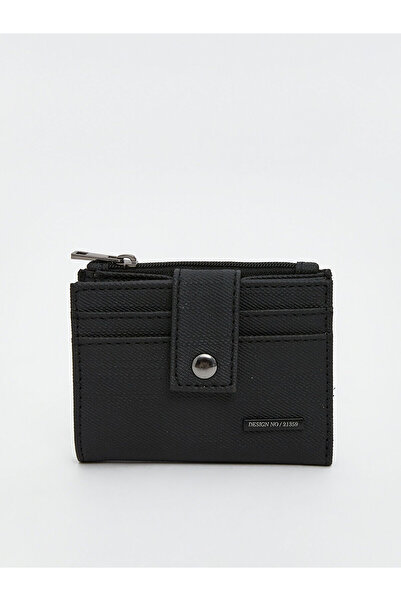 LC Waikiki Vizyon New Season Leather Look Men's Card Holder