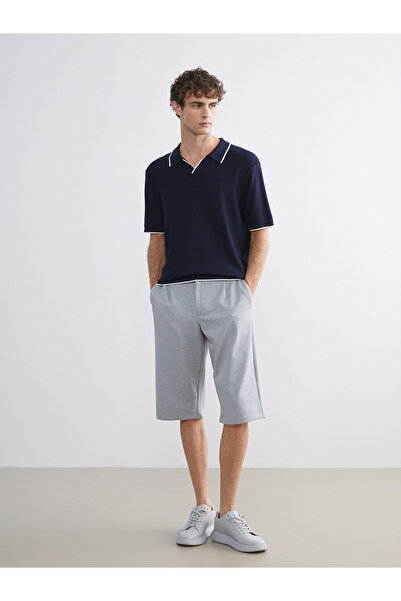 LC Waikiki Γκρι άνετο ανδρικό σορτς