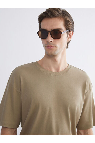 LC Waikiki Ανδρικό T-shirt με Λαιμό Crew