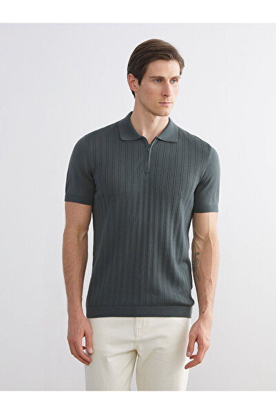 LC Waikiki Nevavm with Difference Lcwaikiki Classic Green Knitwear Patterned ...