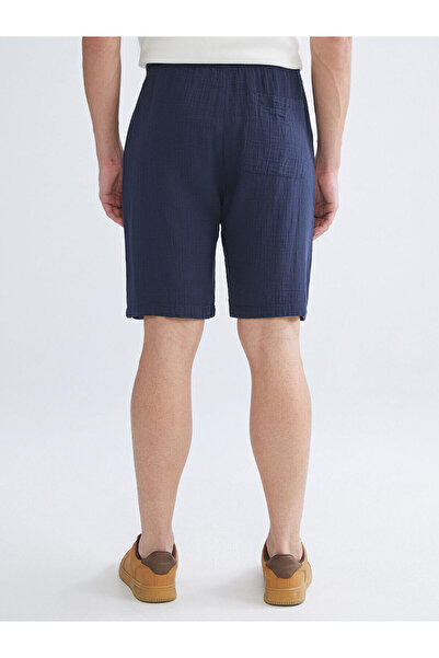 LC Waikiki Xsidelacivert Rahat Kalıp Keten Görünümlü Erkek Şort