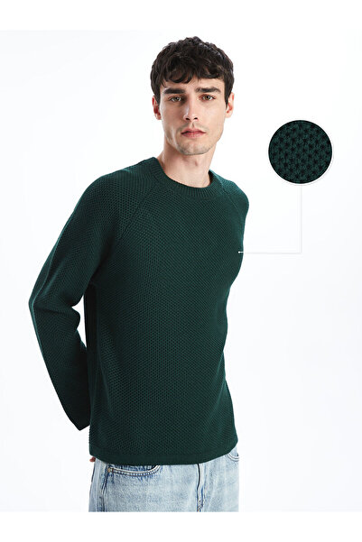 LC Waikiki Crew Neck Long Sleeve Men's Knitwear Sweater