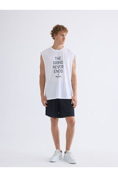 LC Waikiki Ανδρικό αμάνικο μπλουζάκι με λαιμόκοψη