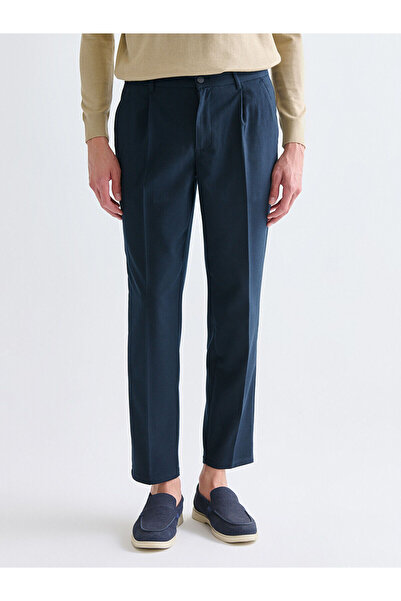 LC Waikiki Navy Blue Standard Size Men's Trousers