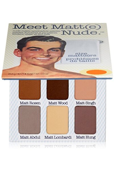 de Professional Eyeshadow Kit, Meet Matt, 9 colors