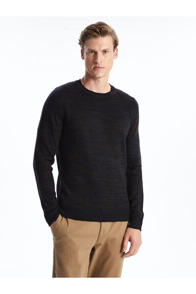 LC Waikiki Özmarka New Season Crew Neck Men's Knitwear Sweater