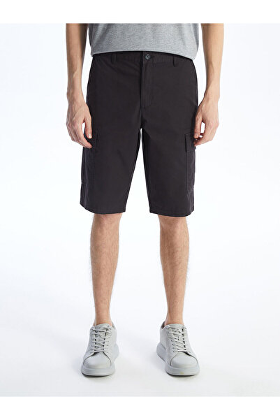 LC Waikiki Comfortable Fit Gabardine Men's Bermuda Shorts