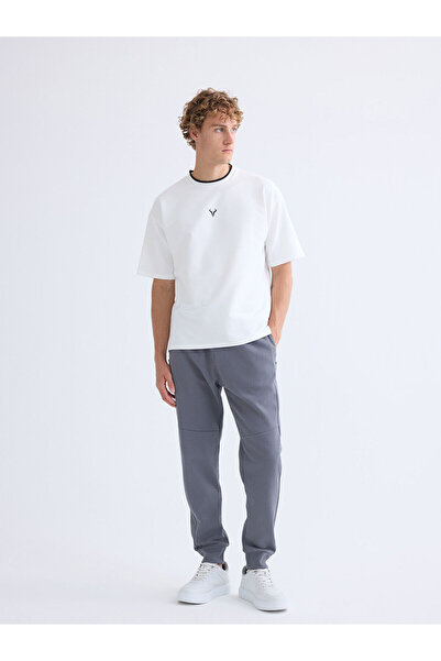 LC Waikiki Ανδρικό φούτερ με κοντό μανίκι με λαιμόκοψη