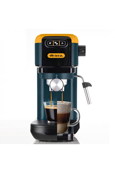 ARIETE Coffee machine ESPRESSO COLOR 1399/16, 1300W, 15 bar, 1.1 l, Ground and ESE, Yellow