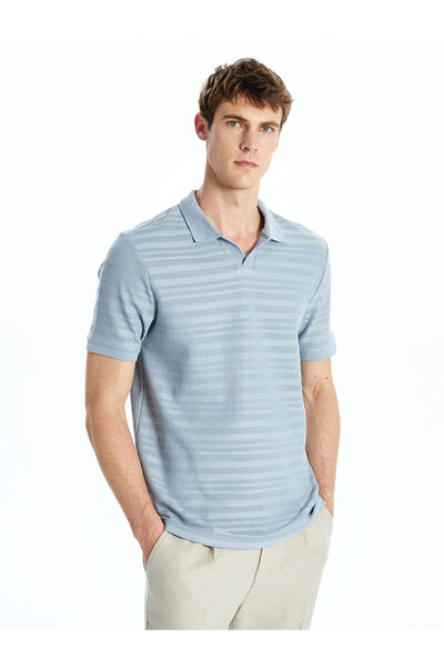 LC Waikiki Nevavm with a Difference Polo Collar Men's T-Shirt