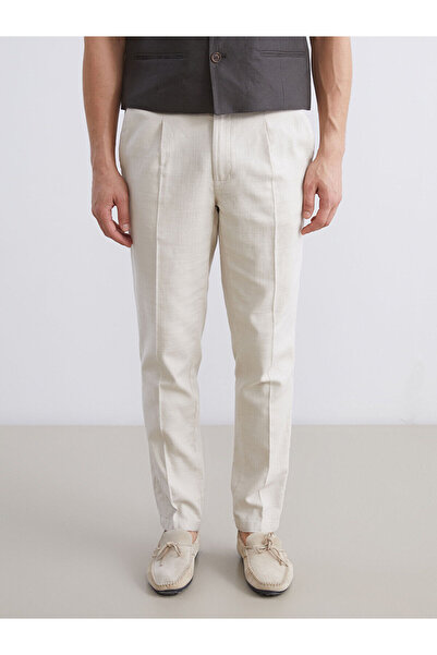 LC Waikiki Standard Fit Linen Look Men's Trousers