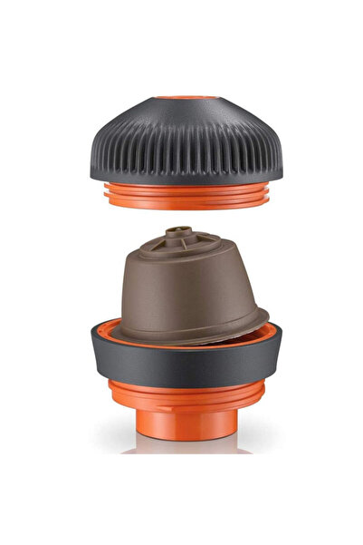 Wacaco Dolce Gusto Nanopresso capsule adapter, Gray/orange