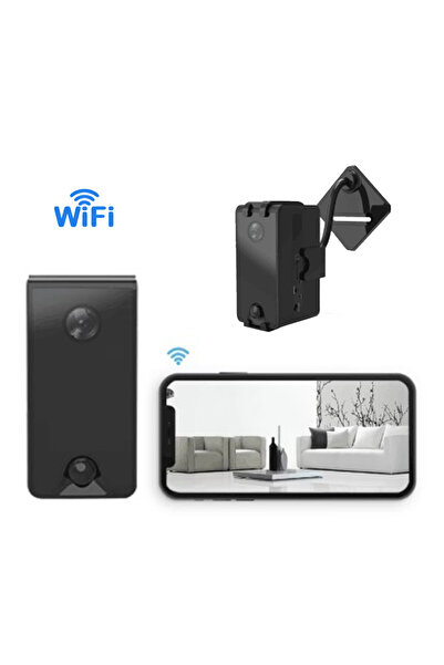 Aishine Wi-Fi Camera HD 1080p, 180-day battery life, PIR sensor, Night vision, Two-way audio, LS002
