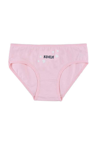 koza iç giyim Girl's Cotton 10-Piece Patterned Panties