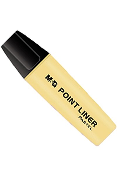 M&G Pastel highlighter, yellow,
