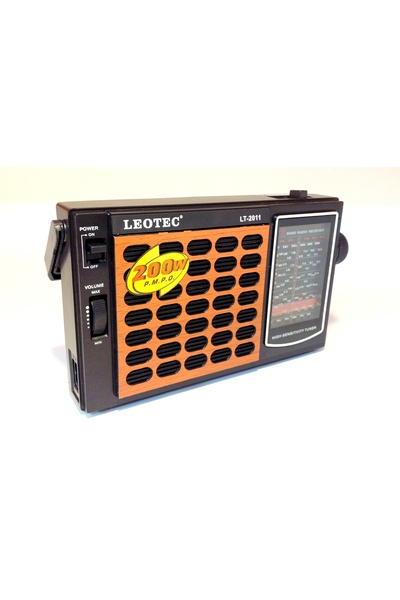 leotec Radio cu 11 benzi radio, alimentare 220v si baterii, antena telescopic...
