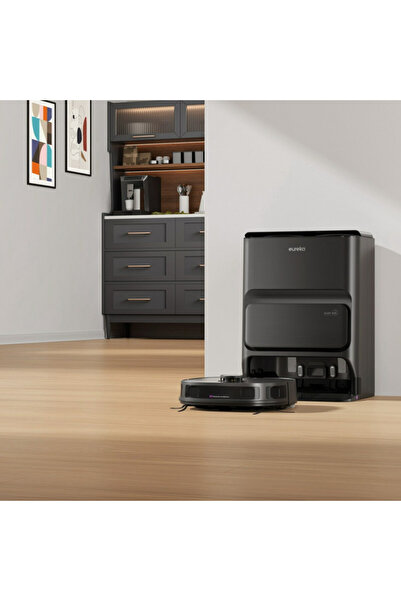 Eureka Robot Vacuum Cleaner J12, 5000Pa, 3L, 300m2, Autonomy 150min, LiDAR, DuoDetect AI 3D, Black
